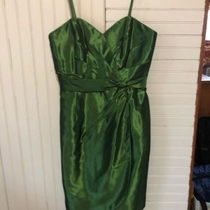Green formal dress
